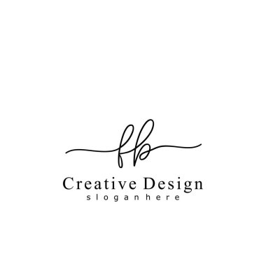 İlk logo kavramının ilk FB el yazısı