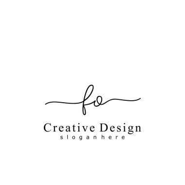 İlk logo kavramının ilk FO el yazısı