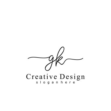 İlk logo kavramının ilk GK el yazısı