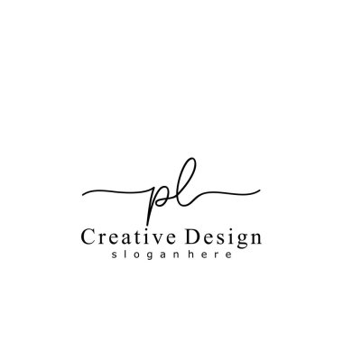 İlk logo kavramının ilk PL el yazısı