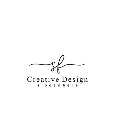 İlk logo kavramının ilk SF el yazısı