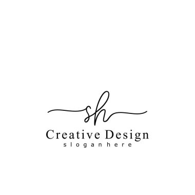 İlk logo kavramının ilk SH el yazısı