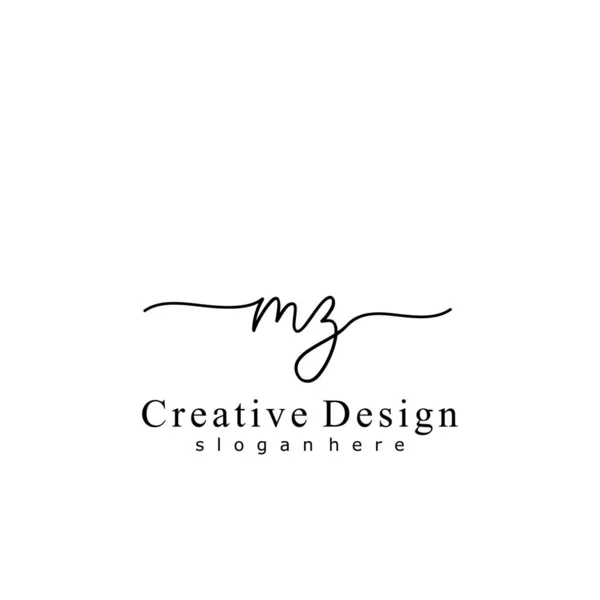 İlk logo kavramının ilk MZ el yazısı