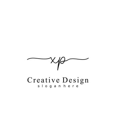 İlk logo kavramının XP el yazısı