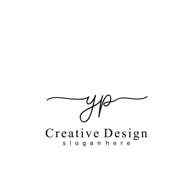 İlk logo kavramının ilk YP el yazısı