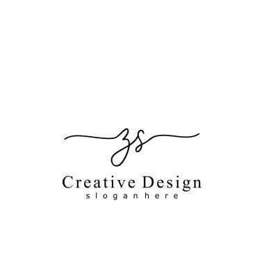 İlk logo kavramının ilk Z harfi el yazısı