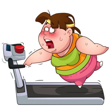 Büyük kız vektör sanat