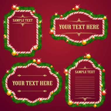 Noel şeker ve çim sınır