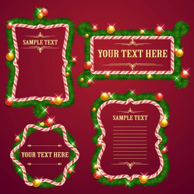 Noel şeker ve çim sınır