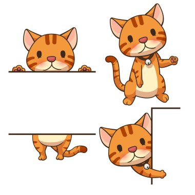 Küçük kedi tabelası