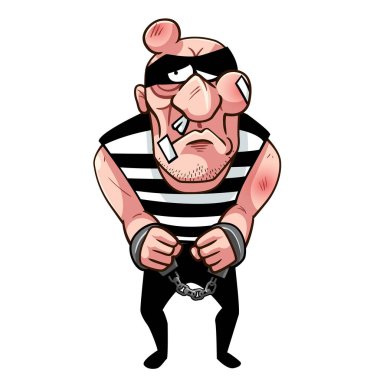 Hırsız yakalandığında yaralandı.