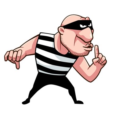 Hırsız sessiz bir sinyal vermek