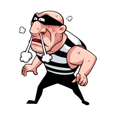 Heyecan verici yüzü ile Hırsız