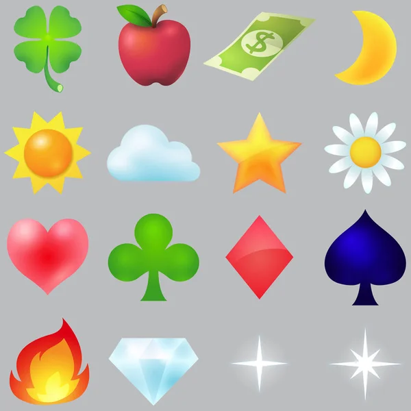 Algemene icon set — Stockvector