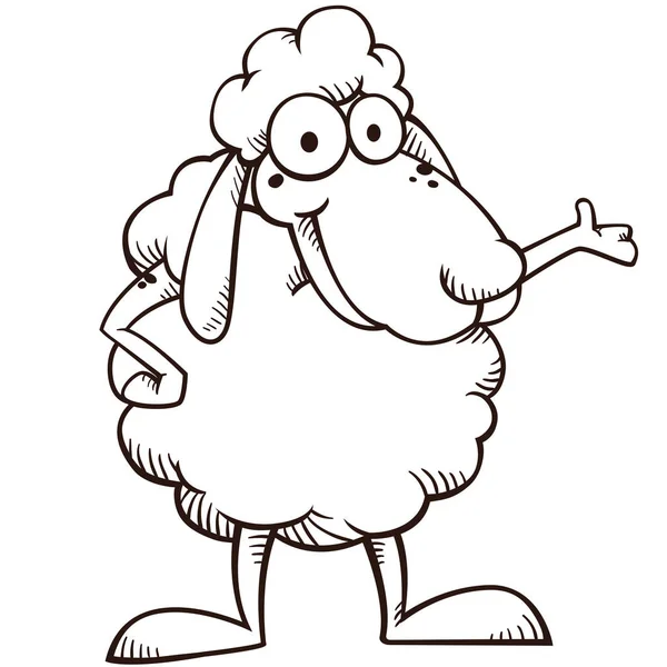 Moutons — Image vectorielle