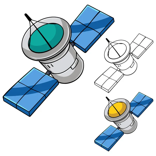 Satelit — Vector de stoc