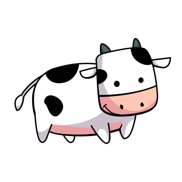 Персонаж мультфильма про быка — стоковый вектор