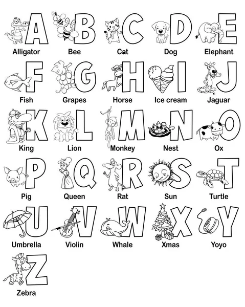 Collection Alphabet — Image vectorielle