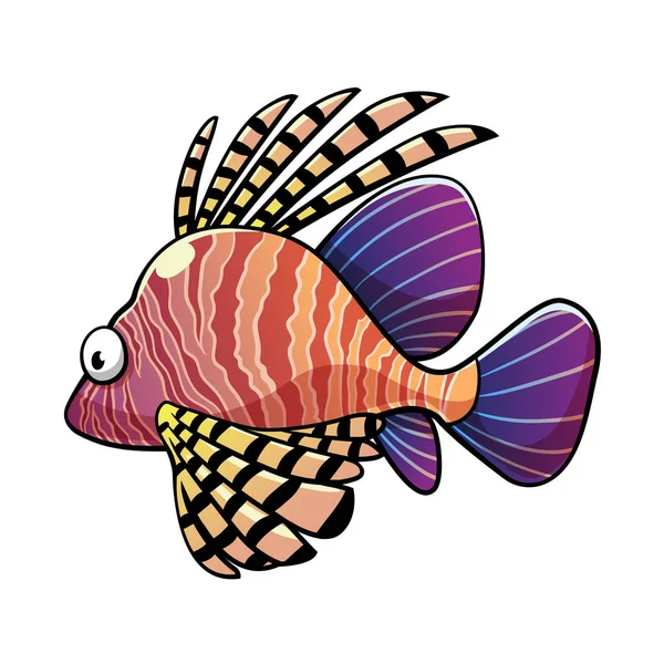 Lionfish — Stock Vector