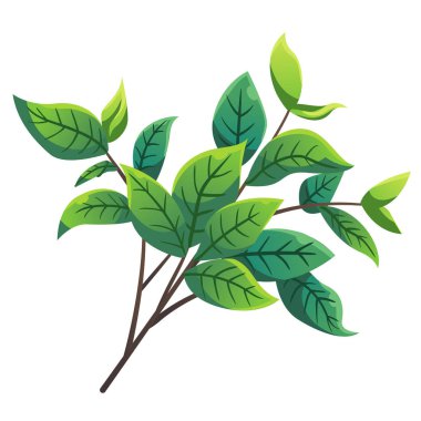 Ağaç dalı karikatür tarzı