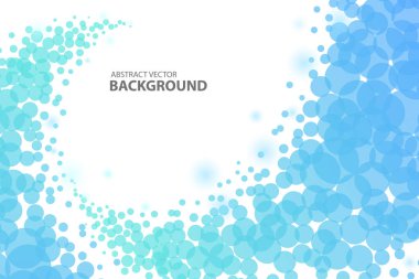 mavi daire arka plan