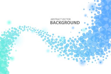 mavi daire arka plan