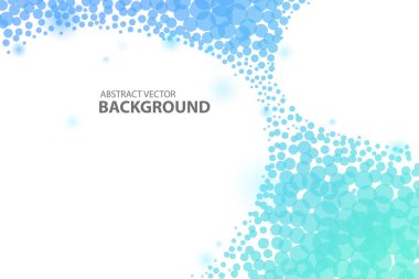 mavi daire arka plan