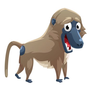 Babun karikatür tarzı