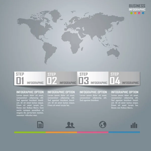Luxus-Infografik — Stockvektor
