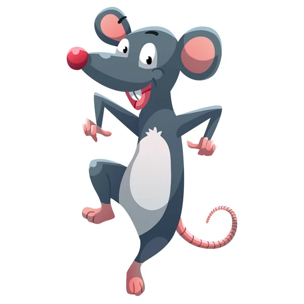 Dancing rat — Stock Vector