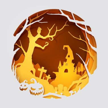 Cadılar Bayramı Kağıt sanatı