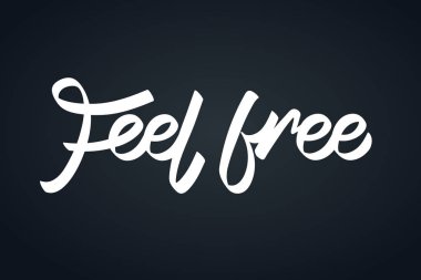 Ücretsiz kaligrafi el yazısı hissedin