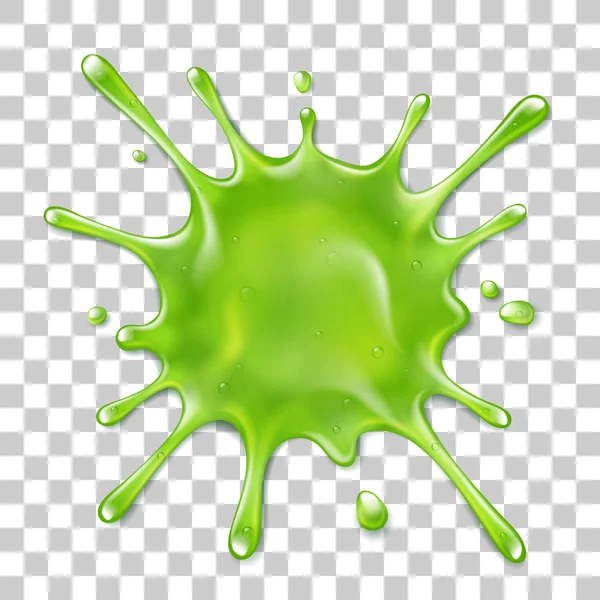 Splattered slime — Stock Vector