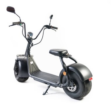 Kendini beyaz arka plan üzerinde elektrik kaykay akıllı Scooter Dengeleme Hoverboard çift tekerlek yakın çekim