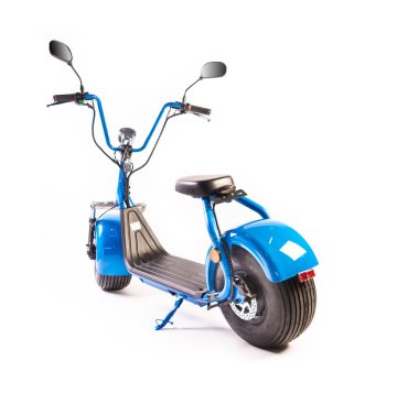 Kendini beyaz arka plan üzerinde elektrik kaykay akıllı Scooter Dengeleme Hoverboard çift tekerlek yakın çekim