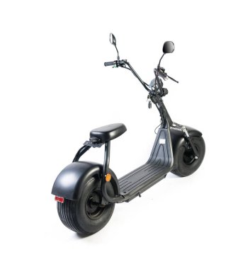 Kendini beyaz arka plan üzerinde elektrik kaykay akıllı Scooter Dengeleme Hoverboard çift tekerlek yakın çekim