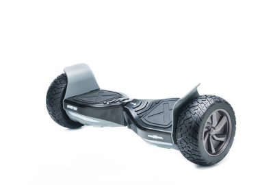 Kendini beyaz arka plan üzerinde elektrik kaykay akıllı Scooter Dengeleme Hoverboard çift tekerlek yakın çekim