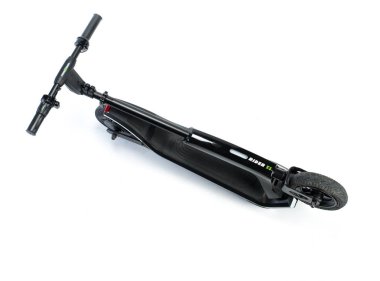 Kendini beyaz arka plan üzerinde elektrik kaykay akıllı Scooter Dengeleme Hoverboard çift tekerlek yakın çekim