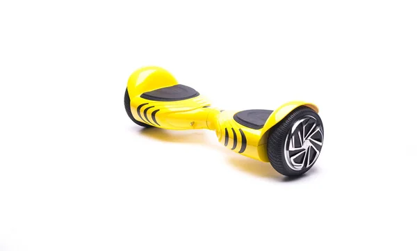 Close Hoverboard Doppia Ruota Auto Bilanciamento Elettrico Skateboard Smart Scooter — Foto Stock