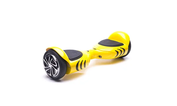 Close Hoverboard Doppia Ruota Auto Bilanciamento Elettrico Skateboard Smart Scooter — Foto Stock