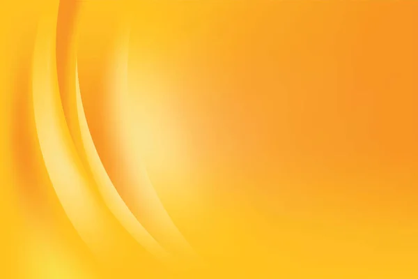 Abstract Smooth Orange Background Design Stylish Orange Background Template Vector — Stock Vector