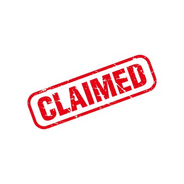 Soyut Kızıl Grunge Kauçuk Damgaları İşaret Vektörü, Kızıl Grungy İddialı Mühür, Mark, Etiket Tasarım Şablonu