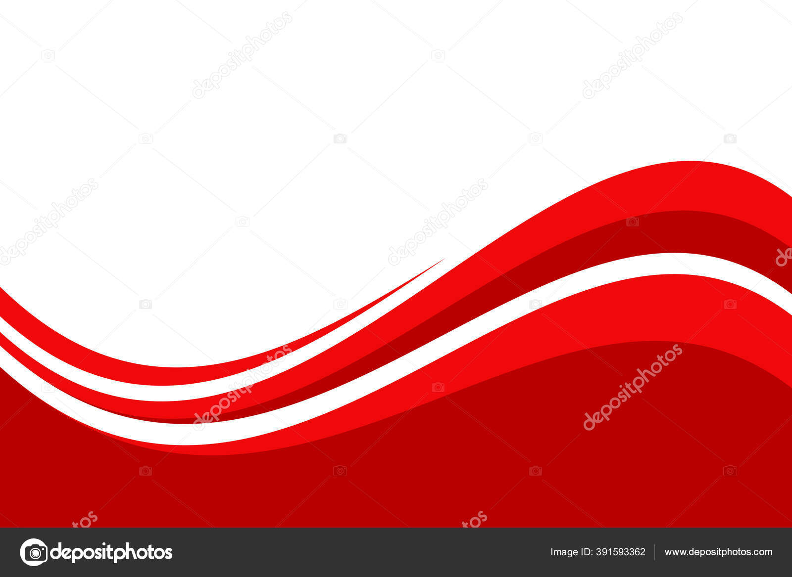 Abstract red wavy background wallpaper Royalty Free Vector