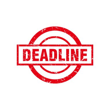 Soyut Çember Kırmızı Grunge Süre Bitiş Tarihi Lastik Damga İmza İmzalama Vektörü, Süre bitimi Metin Mührü, Mark, Etiket Tasarım Şablonu