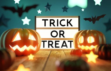 Cadılar Bayramı Partisi Süslemeleri ve Işıklar