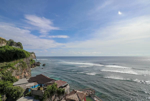 Suluban Sahili Bali Okyanusa Bakan Delpi Rock Salonu Endonezya Burası — Stok fotoğraf