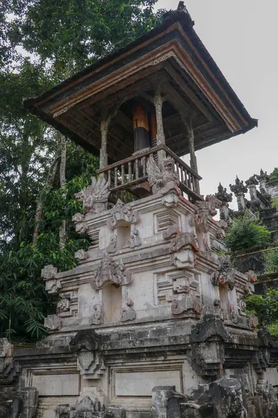 Bale Kulkul Templo Pura Taman Ayun Mengwi Badung Regency Bali — Fotografia de Stock