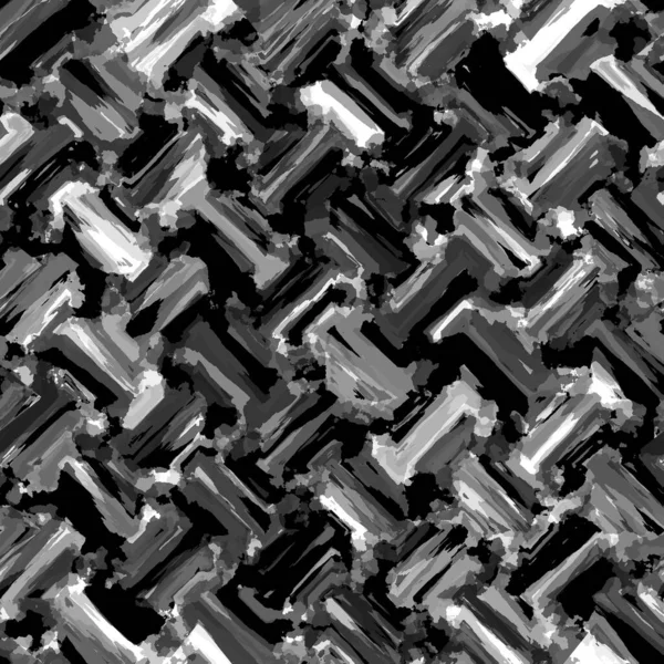 Camouflage Patterns Background Black Gray White Military Cloth Pattern — Stock Photo, Image