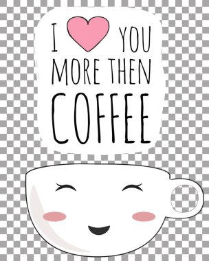 mutlu sevgililer günü kartı, illüstrasyon vektör formatında