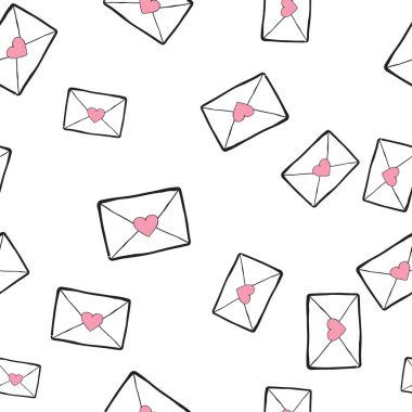 mutlu sevgililer günü kartı, illüstrasyon vektör formatında